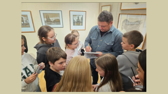 In Asbest läuft die Ausstellung von Dmitri Krell „Grafiken“