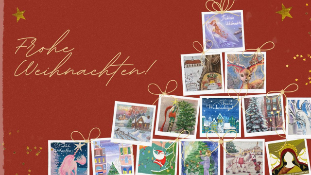 Besuchen Sie unsere Online-Ausstellung von Weihnachtskarten!