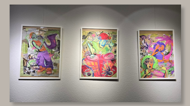 Stadtmelodien in Farbe: Junge Kunsttalente stellen im Kaliningrader Kultur- und Gesch&auml;ftszentrum aus